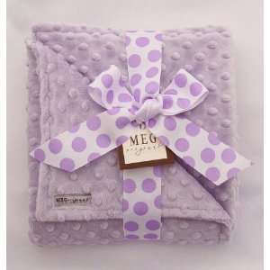  Lavender Minky Blanket Baby