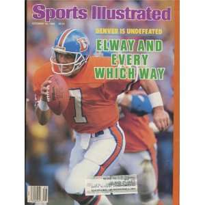 John Elway 1986 Sports Illustrated
