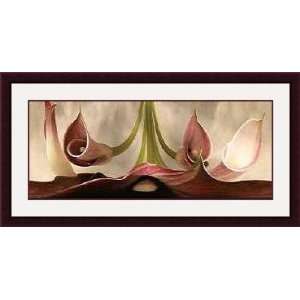 Calla Lilies #11 by Huntington Witherill   Framed Artwork  
