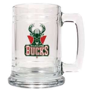 Milwaukee Bucks 15 oz. Glass Tankard