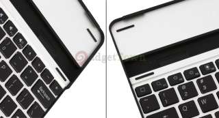 Aluminum Bluetooth Keyboard Stand Case for iPad 2 Black  