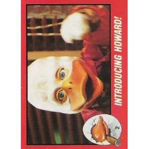  1986 Topps Howard the Duck #2 Introducing Howard Trading 