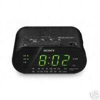 Sony ICF C218 Automatic Time Set Clock Radio Black  