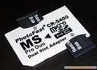 Photofast CR 5400 Micro SD HC TF to MS Pro Duo Adapter  