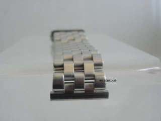 24mm Heavy Steel Watchadoo Brushed Watch Band Bracelet ~ incl. 2.5mm 
