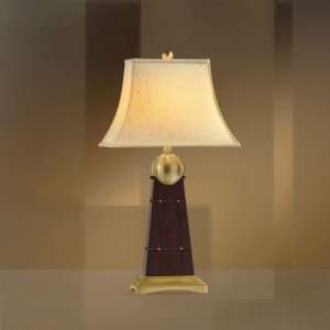  Kichler New Traditions Dark Walnut Table Lamp 1Lt Portable 