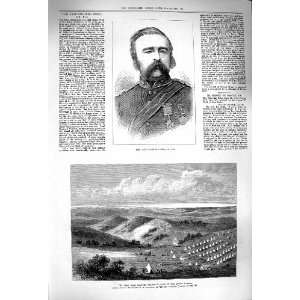  1879 Colonel Home Zulu War Colonel Pearson Camp Tugela 