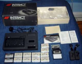 Interact Home Computer w/ Box Manuals & More 1979 RARE  