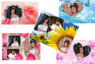 1000 Photoshop Templates for Quinceañera ,Quinceanera 609456756143 