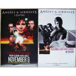 Angels & Airwaves   I Empire   Two Sided Poster   New   Rare   Blink 