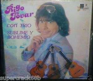 Rigo Tovar Los Indianos   Sublime Y Bohemio Lp NM 20101  