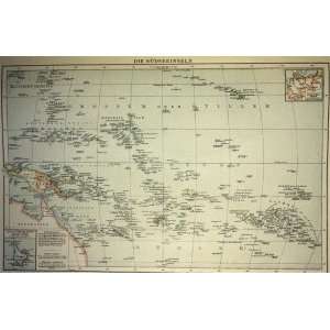 Velhagen and Klasing map of Micronesia (1901) Office 