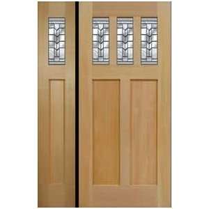  Exterior Door Craftsman Cordova Two Panel Three Lite with 