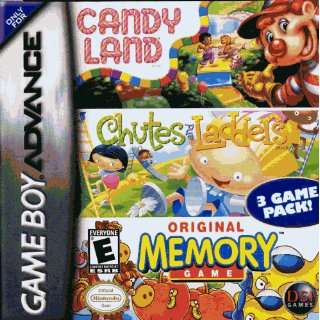  Candyland / Chutes & Ladders / Memory