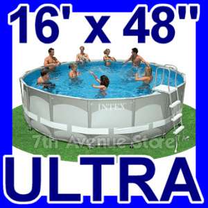 16 Intex Metal Ultra Frame Above Ground Pool Easy Set 078257398539 