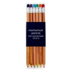  Mechanical Pencils, Colored Lead. 3 6 Packs. International 