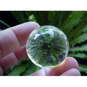  Zs3212 Gemqz Clear Quartz Carved Sphere Awesome  