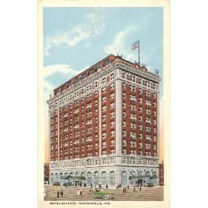   Vintage Postcard Hotel Severin   Indianapolis Indiana 