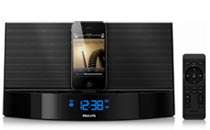 Portable Speaker System Philips DC220/37 Docking Clock Radio for 