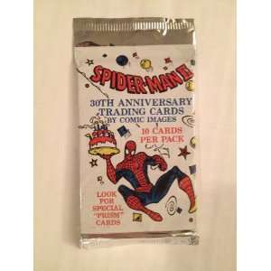  Spiderman II 30th Anniversary Trading Cards 10 Cards Per 