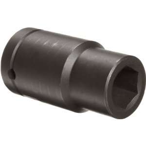   Socket, 6 Points Deep, 3 1/8 Overall Length, Industrial Black Finish