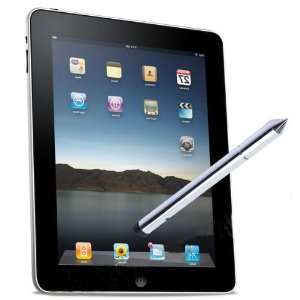  iPad 2 Metal Screen Touch Stylus Pen with Soft Rubber Tip for iPad 2 