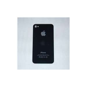  Back Glass for iPhone 4, Black 
