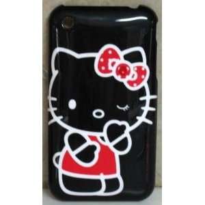  HELLO KITTY IPHONE CASE IPHONE 3G 3GS COVER W/ 1 SWAROVSKI 