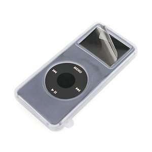  (Fog) iPod Nano Silicone Skin Case w/ Single Ear w/ Free 