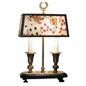  Playing Cards Poker Accent Table Lamp