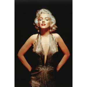  Marilyn Monroe   Gold 36 X 24 Poster