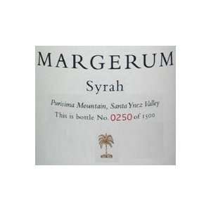  2007 Margerum Syrah Purisima Mountain Vineyard 750ml 