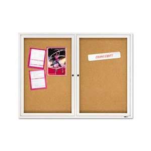    QRT2364 Quartet® BOARD,BULLETIN,2DR,48X36