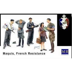  Maquis French Resistance (5) 1 35 Masterbox Toys & Games
