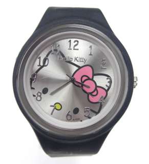   Kitty Silicone Gel Children Jelly wrist Watch Wholesale #303  