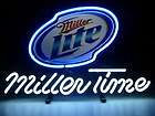   Lite Miller Time Neon Light Sign Gift Pub Home Beer Bar Sign N37