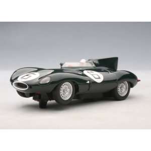  AUTOart 132 Slot Car Jaguar D Type Le Mans 1955 Winner 