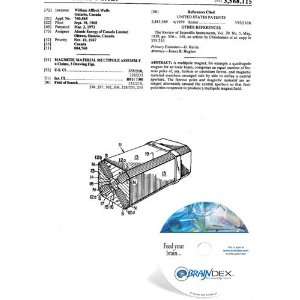  NEW Patent CD for MAGNETIC MATERIAL MULTIPOLE ASSEMBLY 