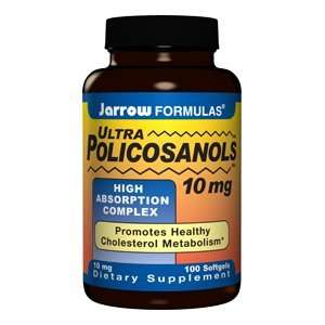 Jarrow Formulas Ultra Policosanols, 10 mg Size 100 Softgels