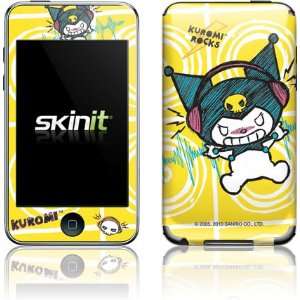  Kuromi Rocker Girl Yellow Stereos skin for iPod Touch (2nd 