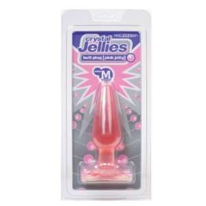  Crystal jellies medium pink butt plug Health & Personal 