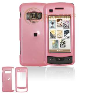 For LG VX11000 EnV Touch Voyager 2 Solid Pink Faceplate Snap On Hard 