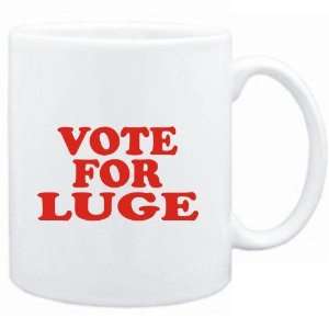  Mug White  VOTE FOR Luge  Sports