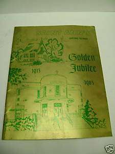 VINTAGE SAINT ANNS CHURCH GOLDEN JUBILEE BOOKLET  