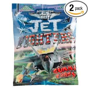 Albanese Gummi Jet Fighters, 4.5 Ounce Bags (Pack of 2)  