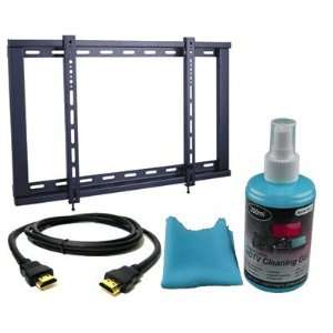  Low Profile TV Wall Mount Kit for Most 37   65 Plasma 