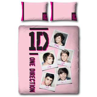 ONE DIRECTION HEART THROB DOUBLE FULL SIZE BEDDING DUVET COVER 