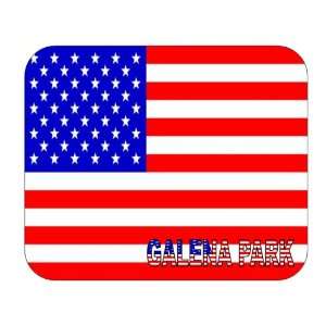  US Flag   Galena Park, Texas (TX) Mouse Pad Everything 