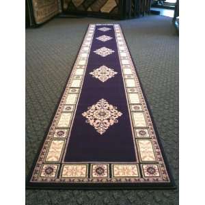 Traditional Long Runner Rug 32 Inch X 15 Ft 6 Inch Purple 