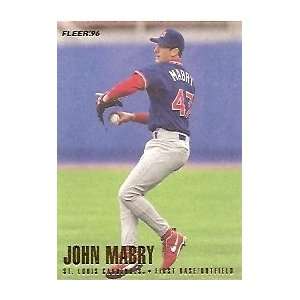  1996 Fleer #547 John Mabry